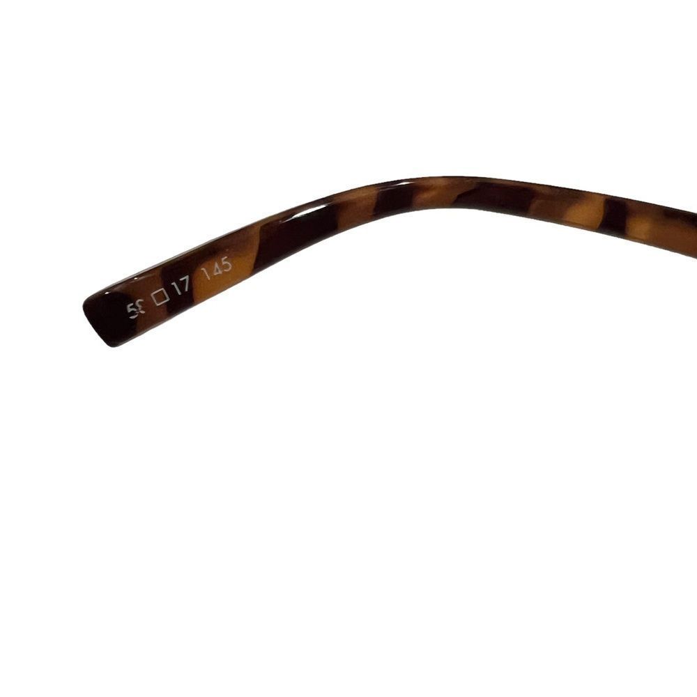 Le specs Entitlement 57 mm sunglasses Tortoise brown khaki gradient - Picture 4 of 6